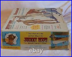 Johnny West & Thunderbolt Cowboy & Horse Play Sets #2065 Vintage Louis Marx & Co