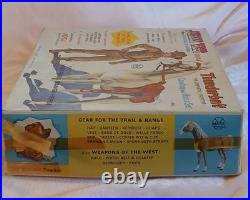Johnny West & Thunderbolt Cowboy & Horse Play Sets #2065 Vintage Louis Marx & Co