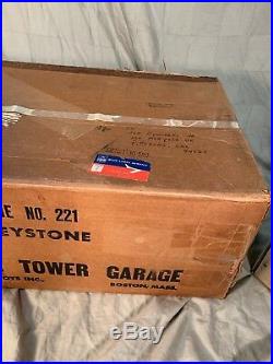 Keystone Wood Toys 221 Marx Elevator Tower Garage And Original Box
