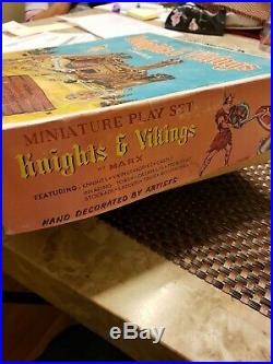 Knights & Vikings By Marx miniature play set