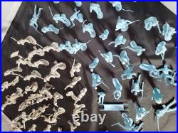 LOUIS MARX Assortment Of Blue And Grey Figures (Battle Of The Blue And Grey)