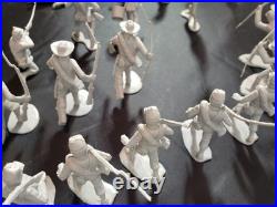 LOUIS MARX Assortment Of Blue And Grey Figures (Battle Of The Blue And Grey)