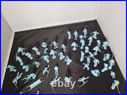 LOUIS MARX Assortment Of Blue And Grey Figures (Battle Of The Blue And Grey)