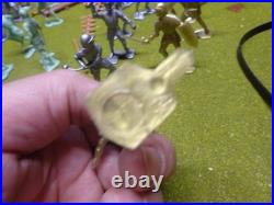 LOUIS MARX CASTLE, withKNIGHTS and VIKINGS /Package of BRITIANS DEETAIL KNIGHTS