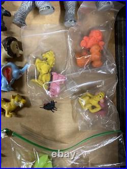 Large 1960's & 70's ++ Marx Timmee Toys Hong Kong Mixed Playset Figure Lot