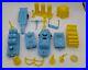 Large Lot of 1962 MARX OPERATION MOON BASE PLAYSET SPACE VEHICLES & accessories