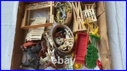 Lone Ranger Rodeo Marx Toy Play Set In Box Vintage cowboy