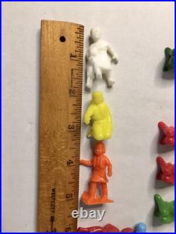 Lot Of 12 Vintage Marx Roy Rogers Play Set Ranch Kids Little Girl Recast