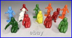 Lot Of 12 Vintage Marx Roy Rogers Play Set Ranch Kids Little Girl Recast