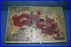 Louis Marx 54mm Fort Apache Playset #3681