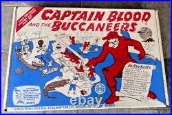 Louis Marx Captain Blood And The Buccaneers Playset Mint Never Used/played
