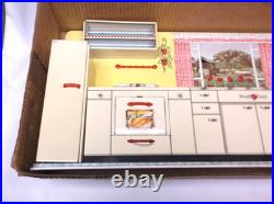 Louis Marx & Company 1950's Modern Kitchen Set with Original Box