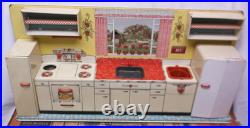 Louis Marx & Company 1950's Modern Kitchen Set with Original Box