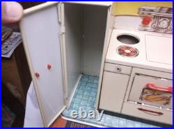 Louis Marx & Company 1950's Modern Kitchen Set with Original Box