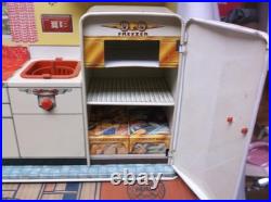 Louis Marx & Company 1950's Modern Kitchen Set with Original Box