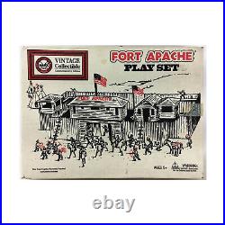 Louis Marx Model Kit Fort Apache Play Set (1995 Ed) Fair/EX