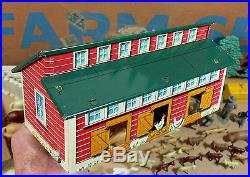 Louis Marx Sears Roebuck Happi Time Farm Playset #3950, Partial Play Set in Box