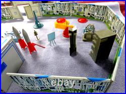 Louis Marx Toys TOM CORBETT SPACE ACADEMY PLAYSET 1950s Original Box