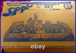 Louis Marx Toys TOM CORBETT SPACE ACADEMY PLAYSET 1950s Original Box