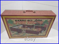 Louis Marx Vintage Fort Apache Carry-All Play Set Style 4685 Western Cowboys