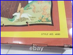 Louis Marx Vintage Fort Apache Carry-All Play Set Style 4685 Western Cowboys