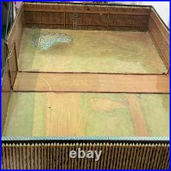 Louis Marx Vtg Fort Apache CarryAll Play Set 4685 Western Cowboys with 106 pieces
