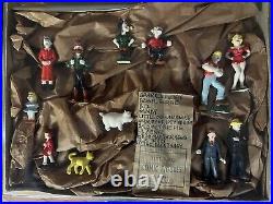 Louis Marx and Co 3111 PMO Comic Figures 1 Dozen made in Germany