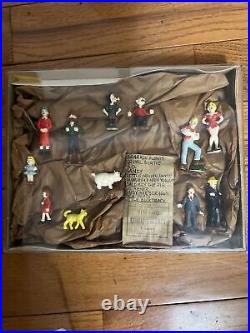 Louis Marx and Co 3111 PMO Comic Figures 1 Dozen made in Germany