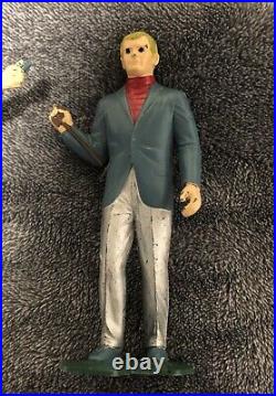 MAN FROM U. N. C. L. E. Vintage MARX Figures Lot Plastic 60's ILLYA KURYAKIN, SOLO