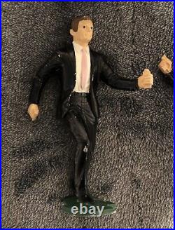 MAN FROM U. N. C. L. E. Vintage MARX Figures Lot Plastic 60's ILLYA KURYAKIN, SOLO