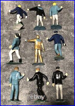 MAN FROM U. N. C. L. E. Vintage MARX Figures Lot Plastic 60's ILLYA KURYAKIN, SOLO