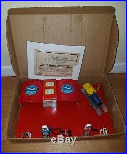 MARX 1940 TIN litho PRESSED STEEL Gull Electric Service Station playset rare