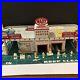 MARX 1950's TIN LITHO DAY & NITE SERVICE STATION WITH SKY VIEW PARKING WithAccs
