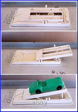 MARX 1950's Tin Litho Play Service Station Center Sky View Parking & Accessories