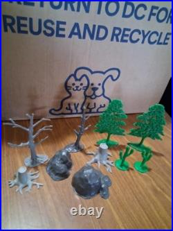 MARX 1955 Rin Tin Tin Ft. Apache #3657 Series 500 Orig. Box View All Pictures