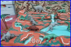 MARX 1958 Prehistoric Times Play Set #3391 Series 500 (Complete + BONUS) EX
