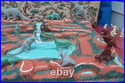 MARX 1958 Prehistoric Times Play Set #3391 Series 500 (Complete + BONUS) EX