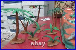 MARX 1958 Prehistoric Times Play Set #3391 Series 500 (Complete + BONUS) EX