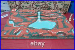 MARX 1958 Prehistoric Times Play Set #3391 Series 500 (Complete + BONUS) EX
