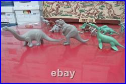 MARX 1958 Prehistoric Times Play Set #3391 Series 500 (Complete + BONUS) EX