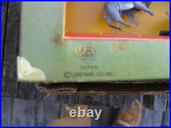 MARX 1960 Line-Mar Elegant ANIMAL tin metal figures Complete Set in Display Box