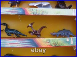 MARX 1960 Line-Mar Elegant ANIMAL tin metal figures Complete Set in Display Box
