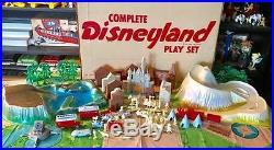 MARX 1961 DISNEYLAND PLAYSET # 4368 100% COMPLETE WithBOX. SUPER RARE