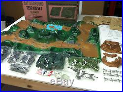 Marx 1966 Battleground Terrain Playset