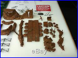 Marx 1966 Battleground Terrain Playset