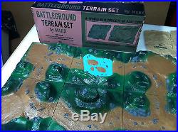Marx 1966 Battleground Terrain Playset