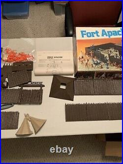 MARX 1978 FORT APACHE PLAYSET IN BOX WITH ORIGINAL PIECES, Excellent Condition