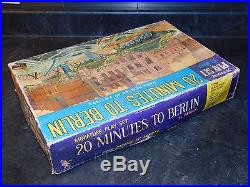 Marx 20 Minutes To Berlin Play Set Hard To Find With Original Box