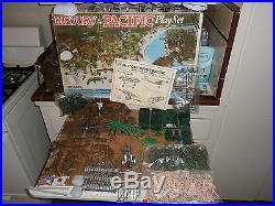 MARX 4146 History of the Pacific playset Great Shape and Complete
