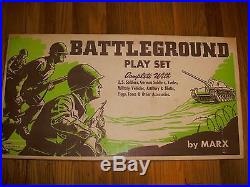Marx 4757mo Battleground Playset